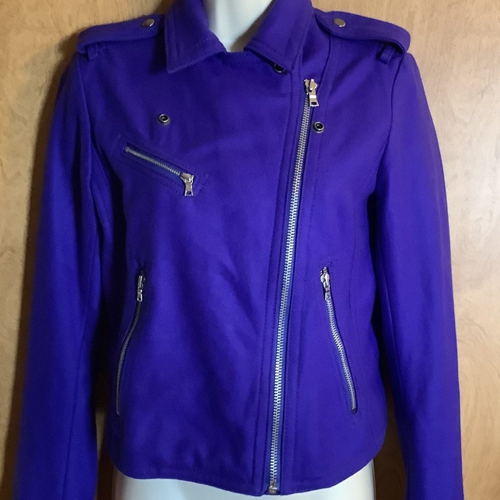 Gap Woman''s Purple Jacket  Size:  XS